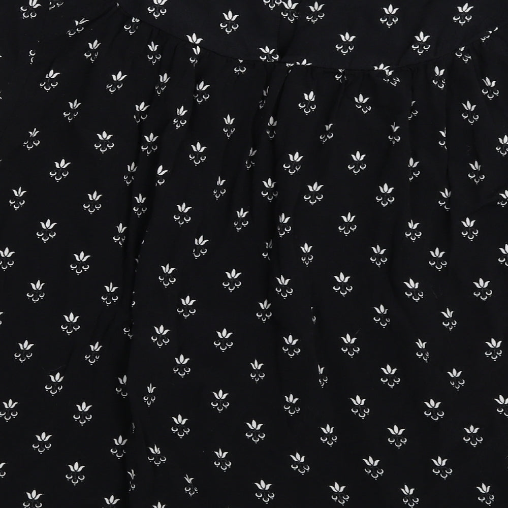 NEXT Womens Black   Basic Blouse Size 10