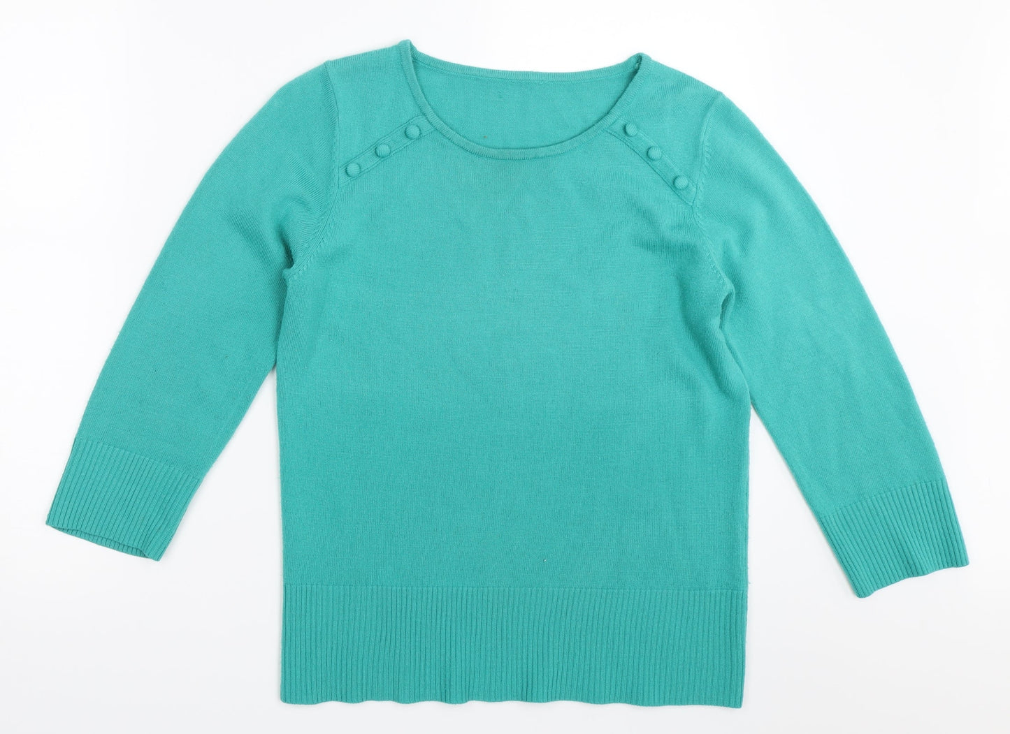 Preworn Womens Green   Pullover Jumper Size M