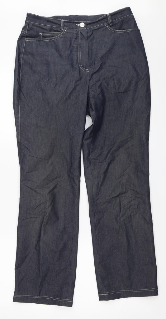 Preworn Womens Blue   Straight Jeans Size 30 in L29 in