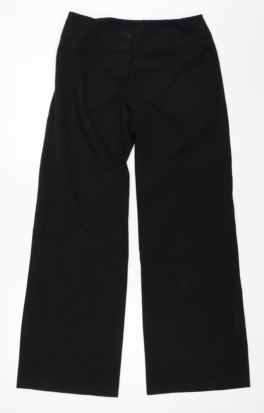 Dorothy Perkins Womens Black   Trousers  Size 10 L30.5 in