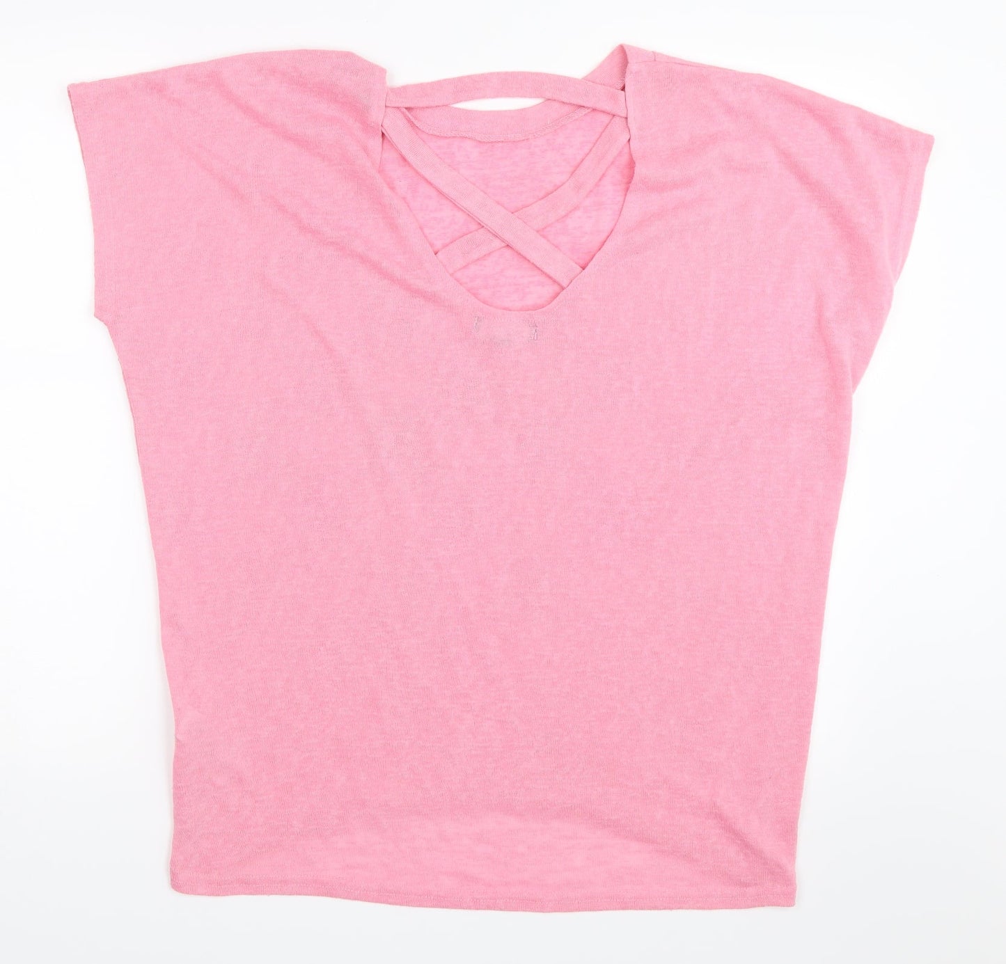 New Look Womens Pink   Basic T-Shirt Size M