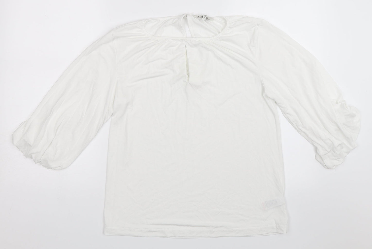 NEXT Womens White   Basic T-Shirt Size 10