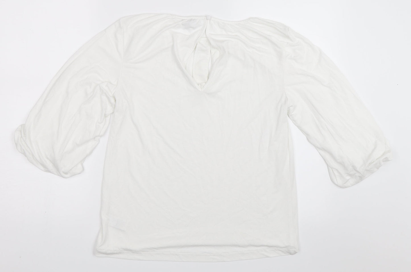 NEXT Womens White   Basic T-Shirt Size 10