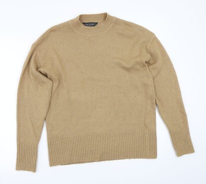 Preloved Dorothy Perkins Womens Brown   Pullover Jumper Size 10 - Front