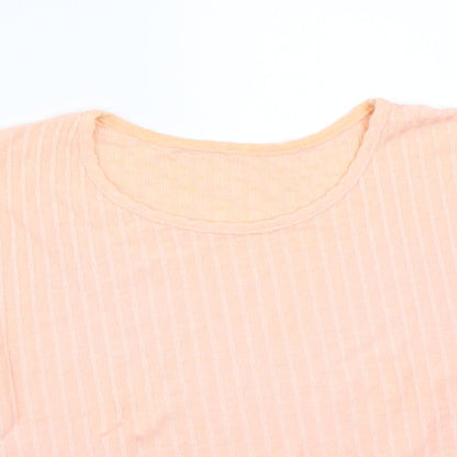 Preloved preworn  Womens Pink   Basic T-Shirt Size M - Detail