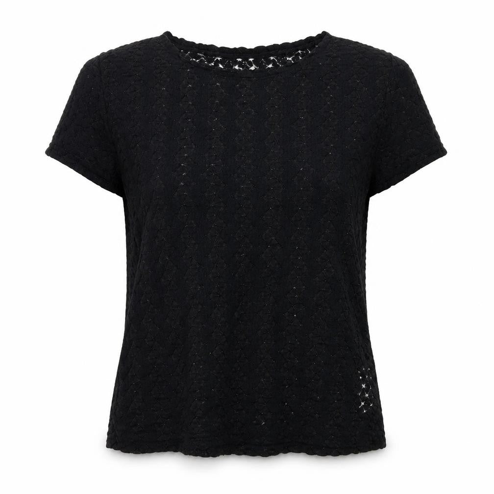 Nouveau Womens Black   Basic T-Shirt Size S