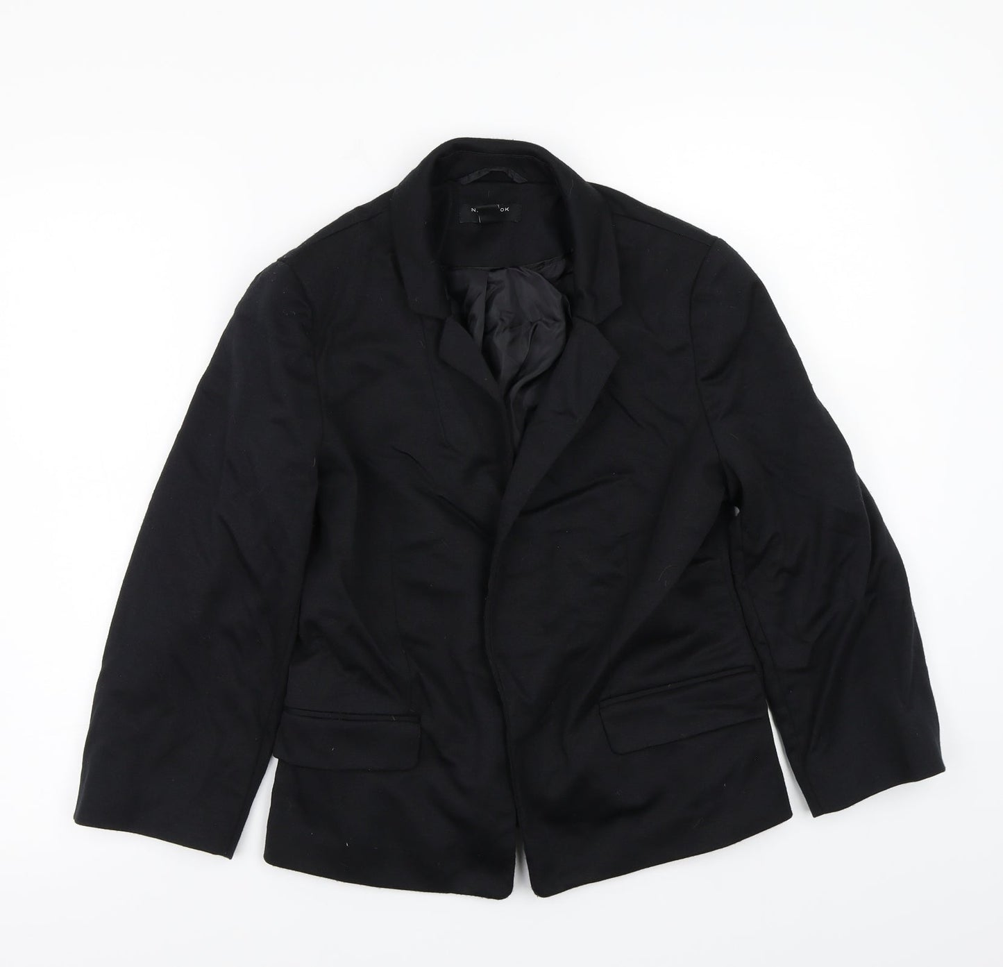Newlook Womens Black   Jacket Blazer Size 12