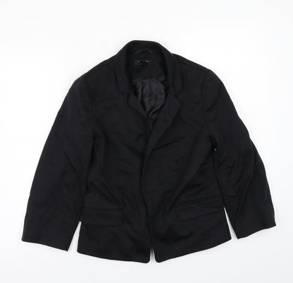 New Look Womens Black   Jacket Blazer Size 12