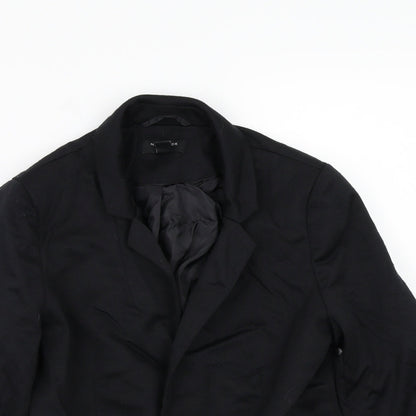 New Look Womens Black   Jacket Blazer Size 12