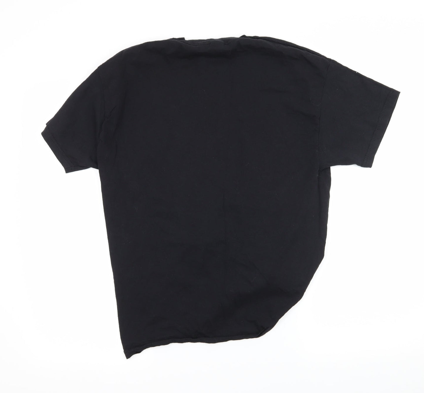 Fruit of the Loom Womens Black  Jersey Basic T-Shirt Size L  - Pink