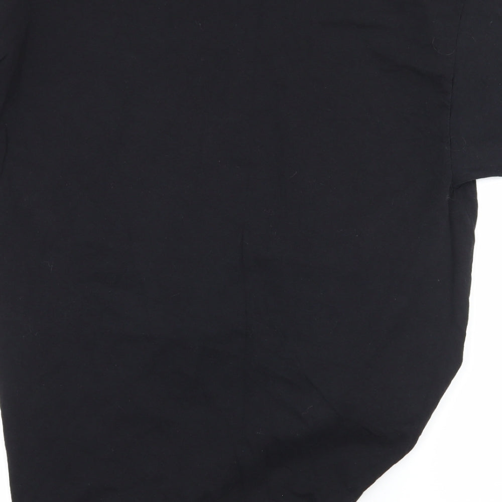 Fruit of the Loom Womens Black  Jersey Basic T-Shirt Size L  - Pink