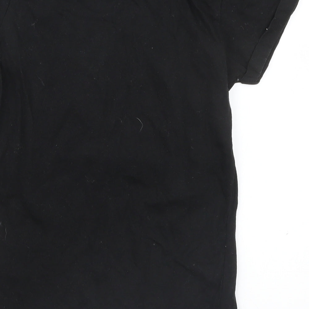Primark Boys Black   Basic T-Shirt Size 7-8 Years