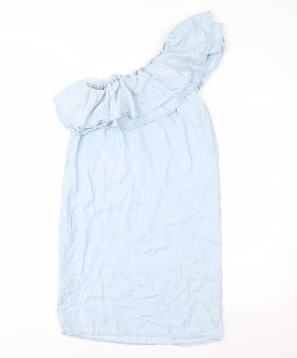 Preloved New Look Womens Blue   Shift  Size 6 - Back