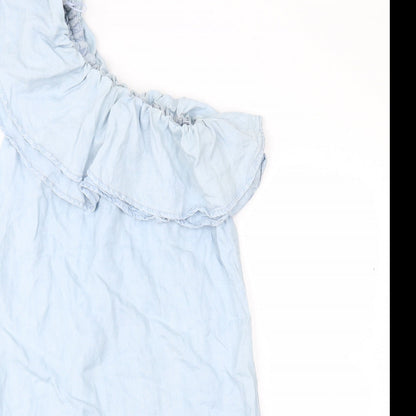 Preloved New Look Womens Blue   Shift  Size 6 - Detail