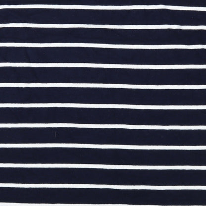 F&F Womens Blue Striped  Pullover Jumper Size 6