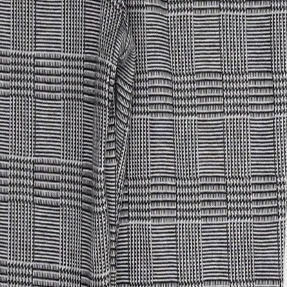 Preloved Boohoo Womens Grey Check  Trousers  Size 10 L28 in - Label