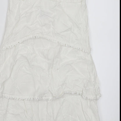 Preloved Dry Lake Womens White   Basic Tank Size XS - Label