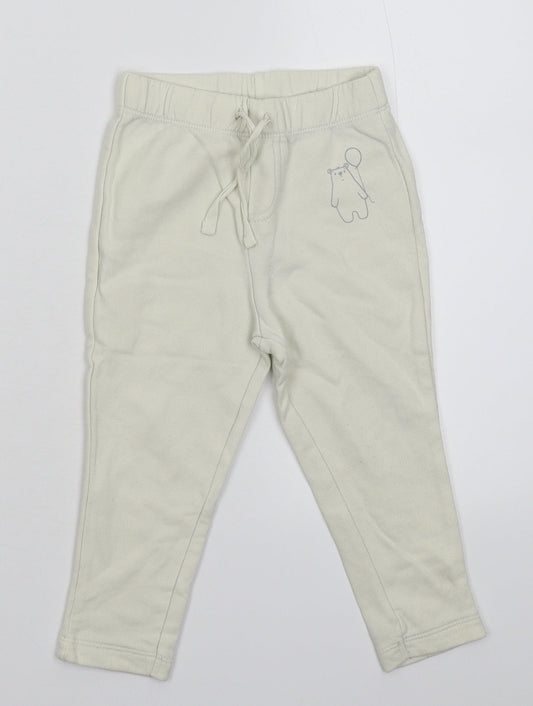 Lupilu Baby Grey   Jogger Trousers Size 18-24 Months