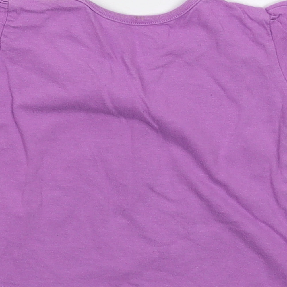 Earlydays Baby Purple   Basic T-Shirt Size 9-12 Months