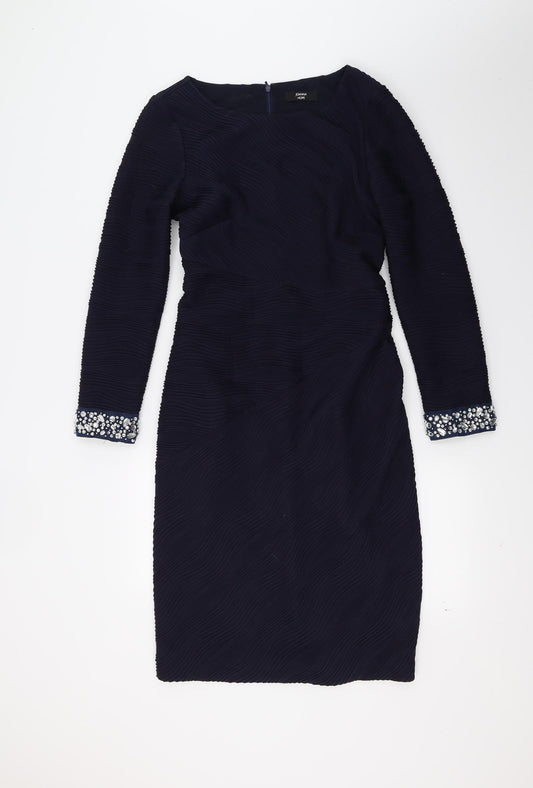 Joanna Hope Womens Blue   A-Line  Size 10