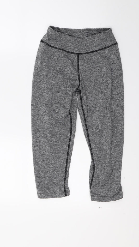 Elite sports Womens Grey   Athletic Shorts Size 8