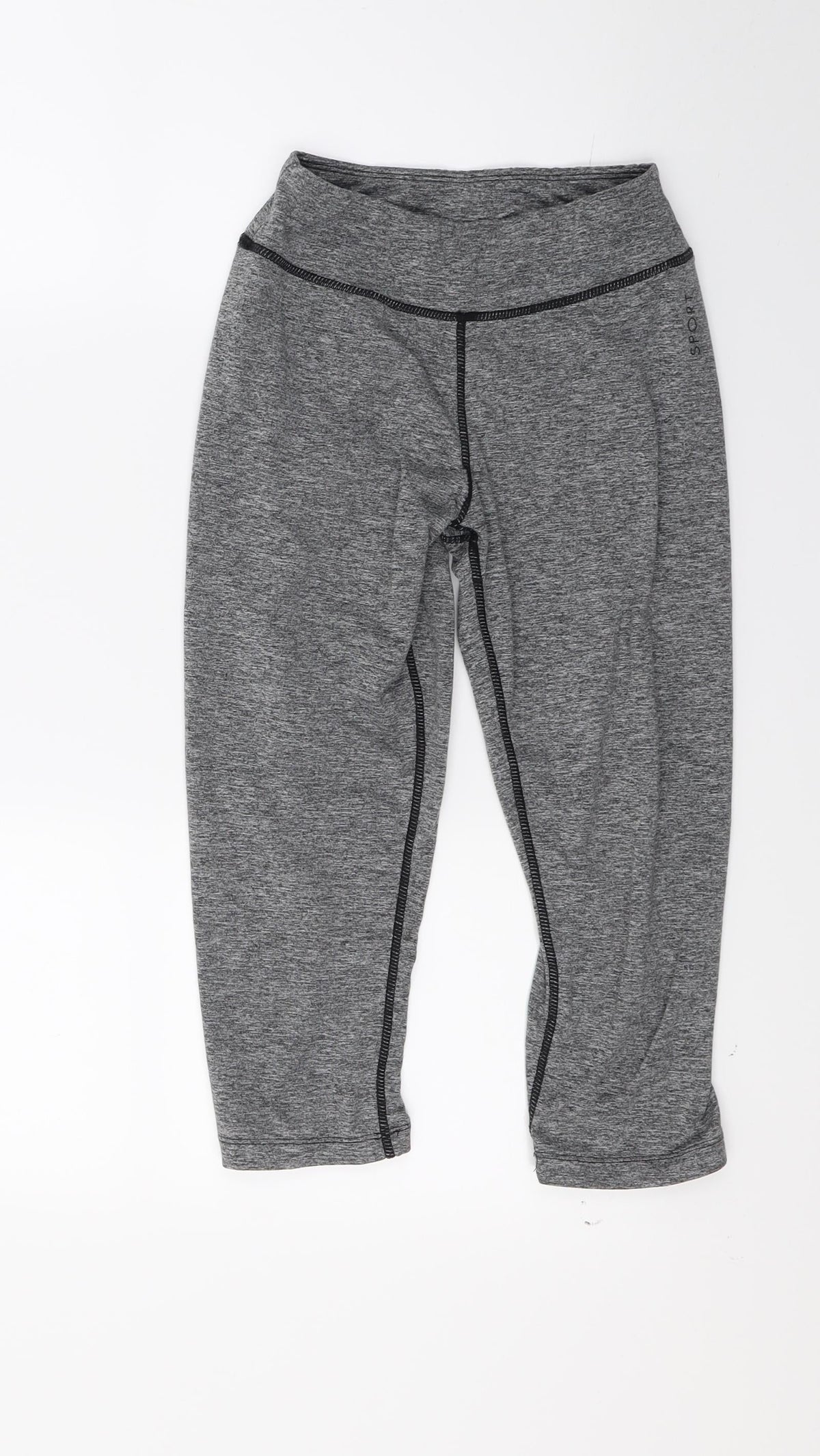 Preloved Elite sports Womens Grey   Athletic Shorts Size 8 - Front