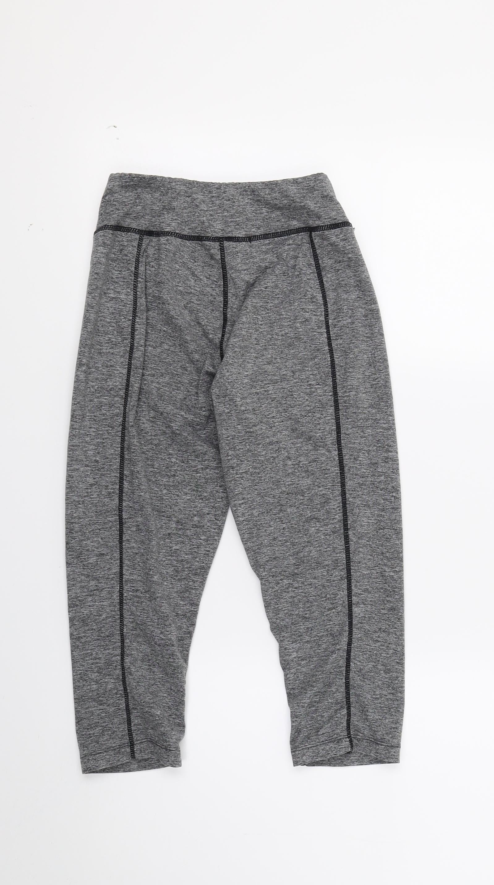 Preloved Elite sports Womens Grey   Athletic Shorts Size 8 - Back