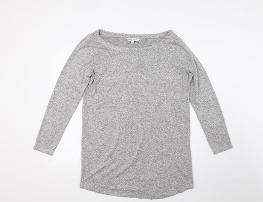 Capsule Womens Grey  Knit Tunic Jumper Size 10