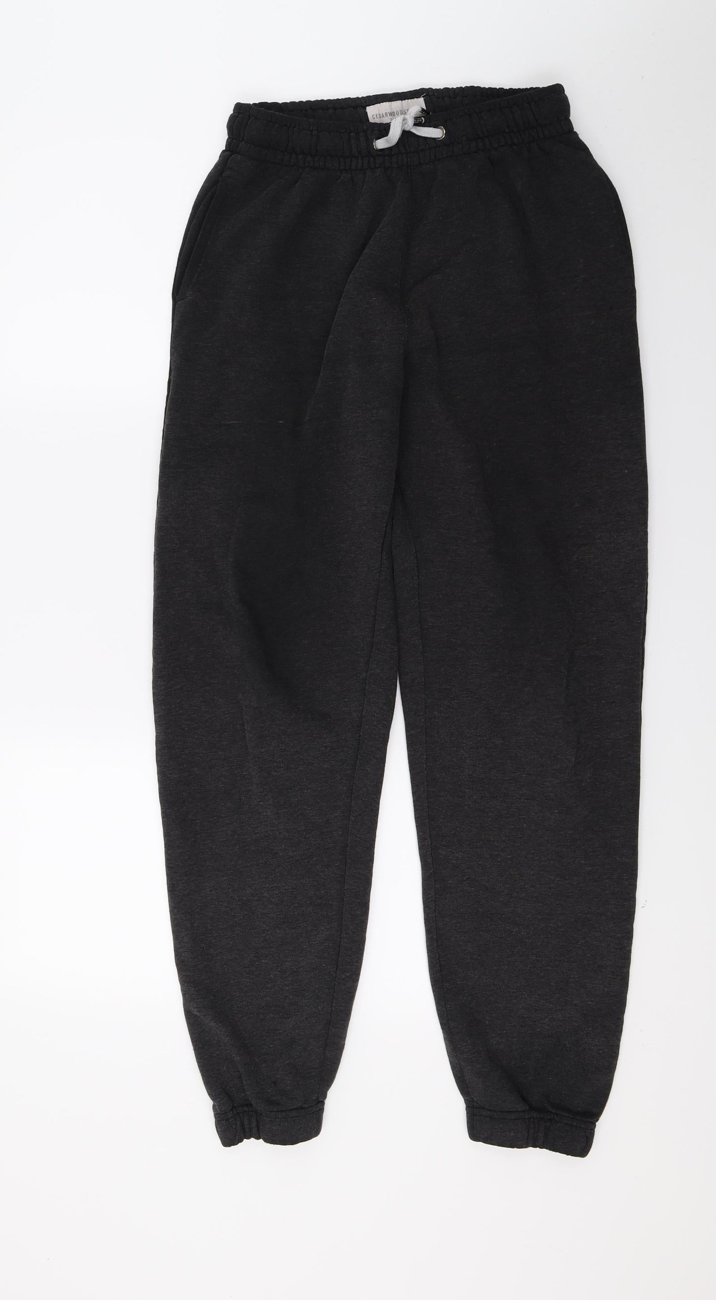 Ceader wood state Mens Red  Jersey Jogger Trousers Size S L28 in