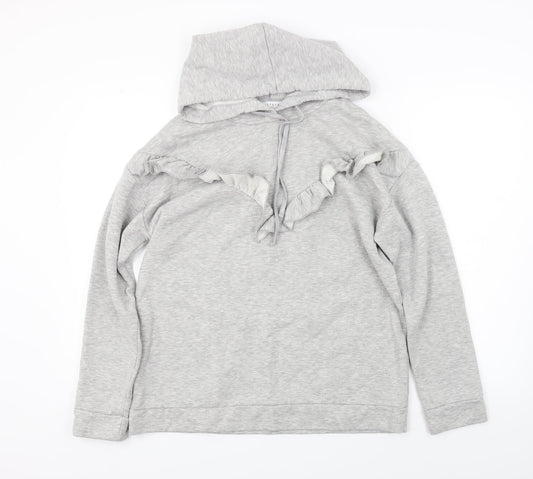 Papaya  Womens Grey   Pullover Hoodie Size M