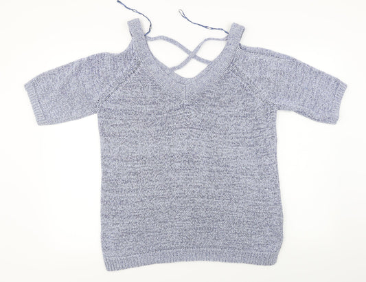 F&F  Womens Blue   Pullover Jumper Size 16