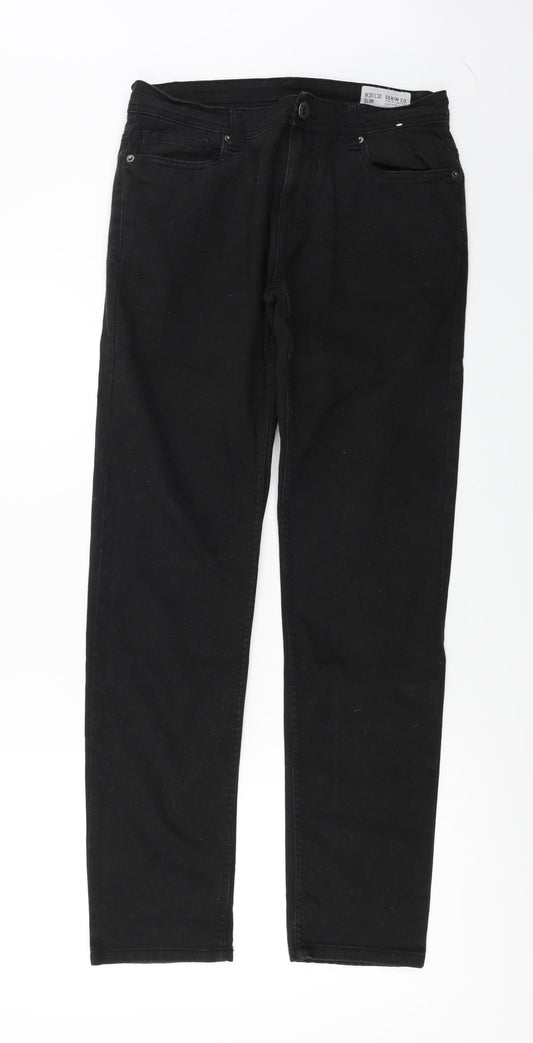 denim co Womens Black   Skinny Jeans Size 32 in L28 in