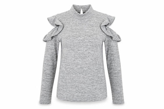 Peacocks Womens Grey   Tunic T-Shirt Size 8