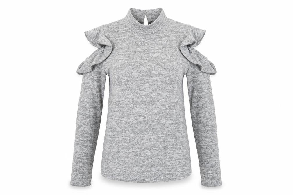 Peacocks Womens Grey   Tunic T-Shirt Size 8