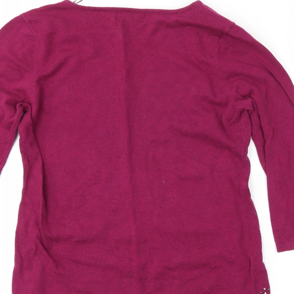 NEXT Womens Purple   Tunic T-Shirt Size 12