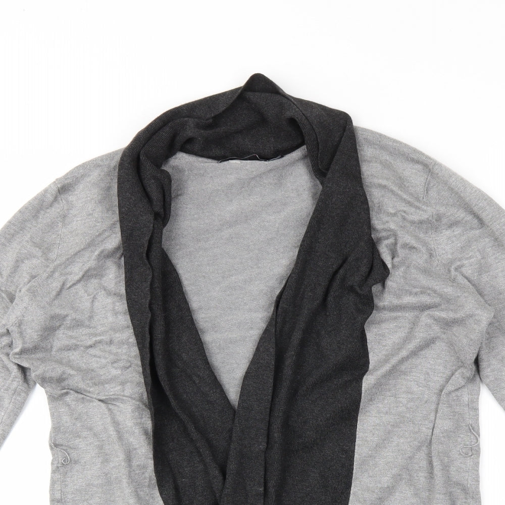 MONNARI Womens Grey   Wrap Jumper Size M