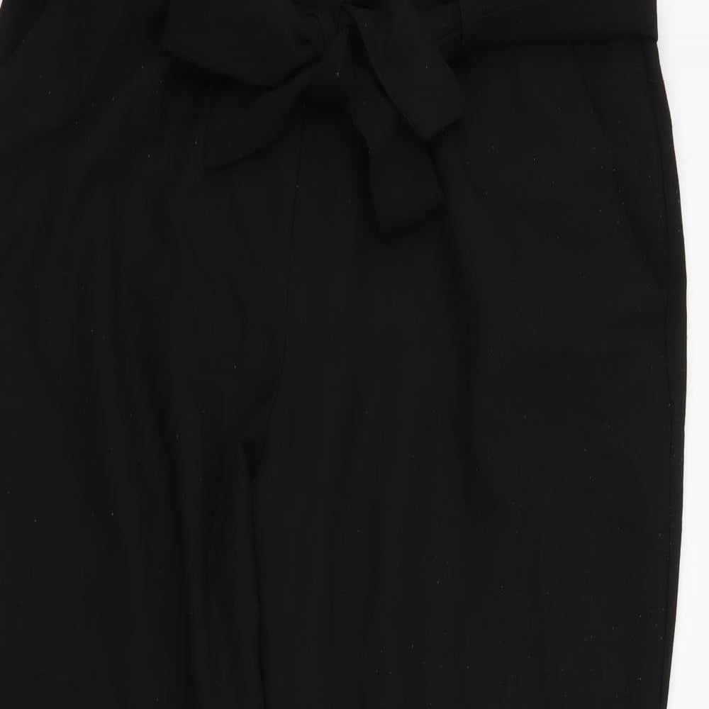 Dorothy Perkins Womens Black   Trousers  Size 14 L27 in