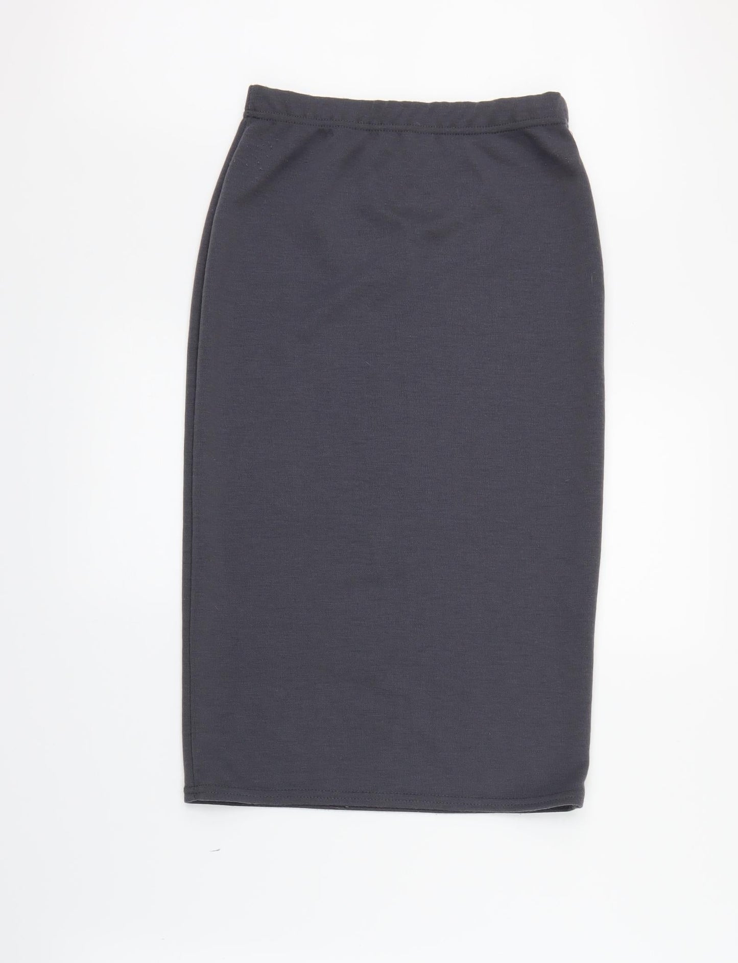 Preworn Womens Grey Plaid  Skort Skirt Size M