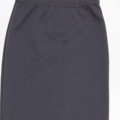 Preloved Preworn Womens Grey Plaid  Skort Skirt Size M - Detail