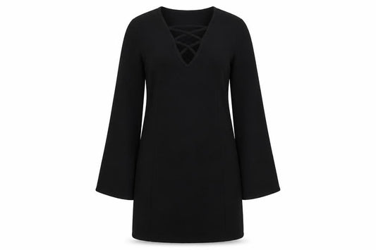 PRETTYLITTLETHING Womens Black   Shift  Size 6