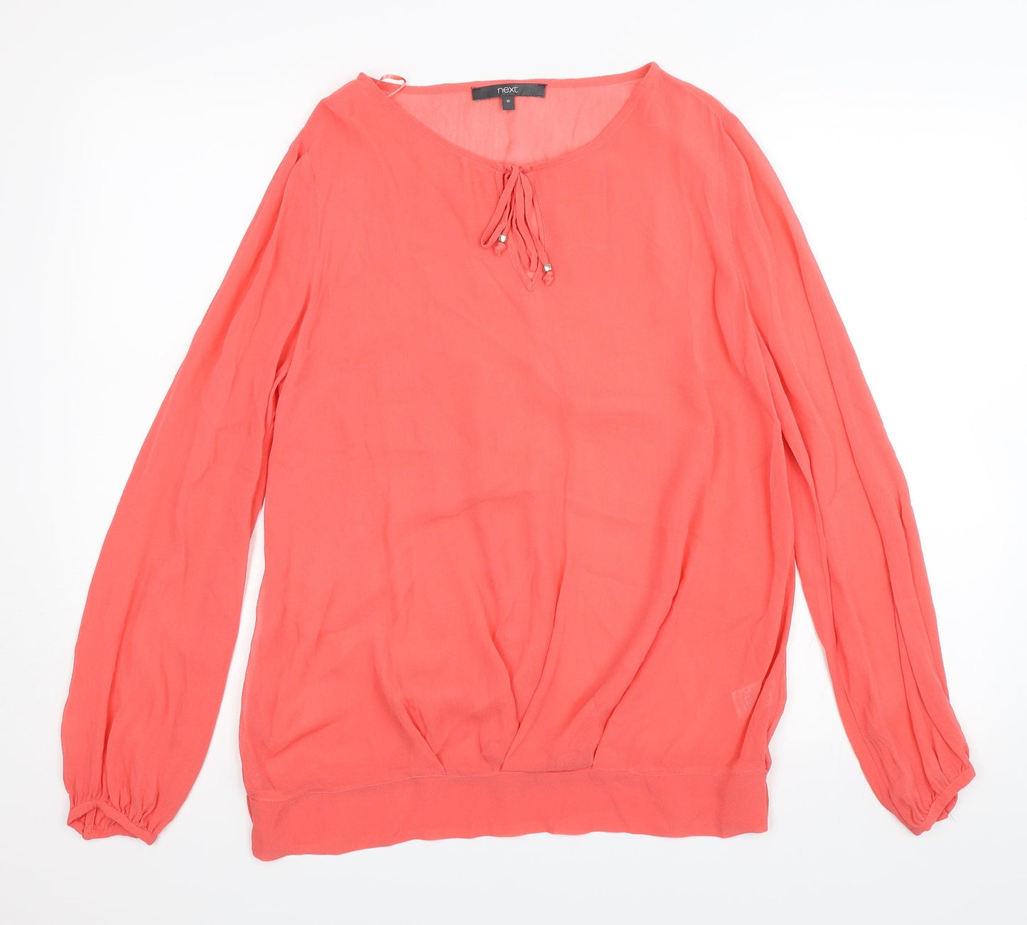 NEXT Womens Orange   Basic Blouse Size 10