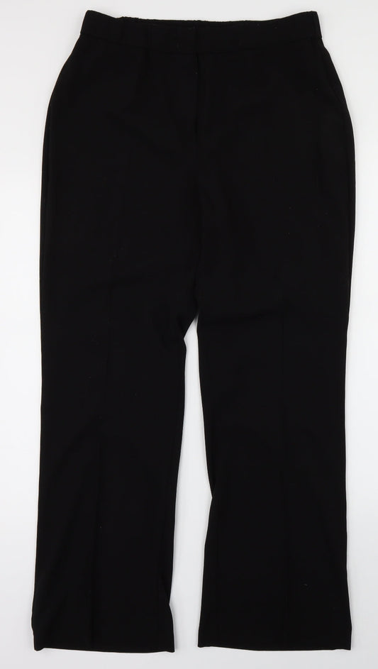 Label Be Womens Black   Trousers  Size 14 L26 in
