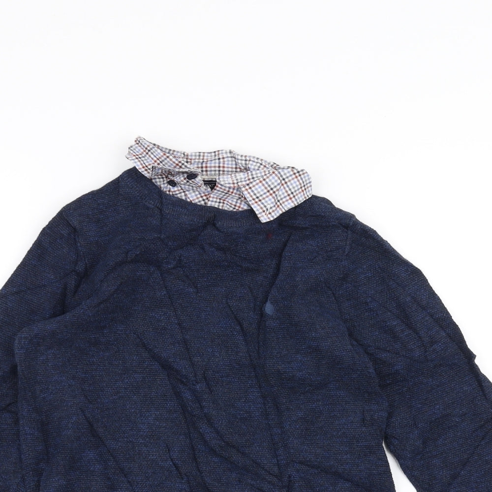 NEXT Girls Blue   Pullover Jumper Size 10 Years