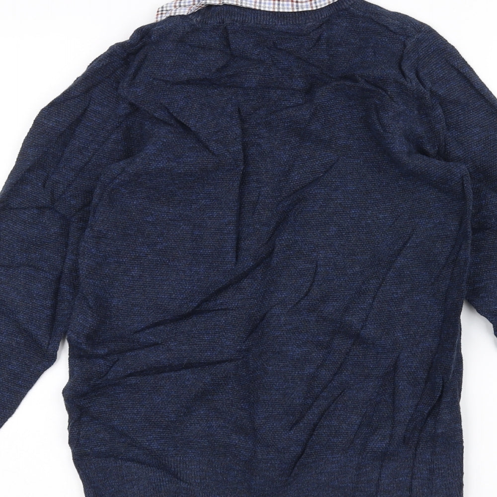 NEXT Girls Blue   Pullover Jumper Size 10 Years