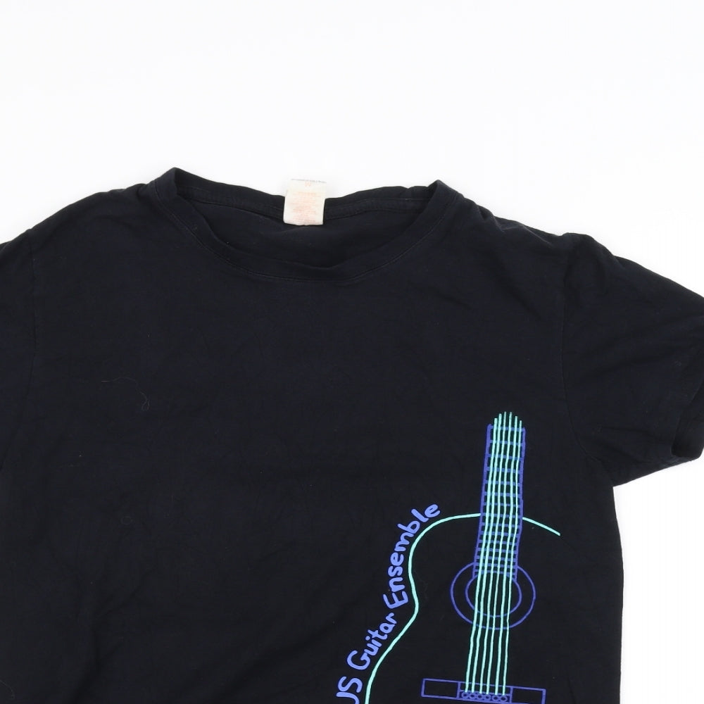 oren sport Womens Black   Basic T-Shirt Size M