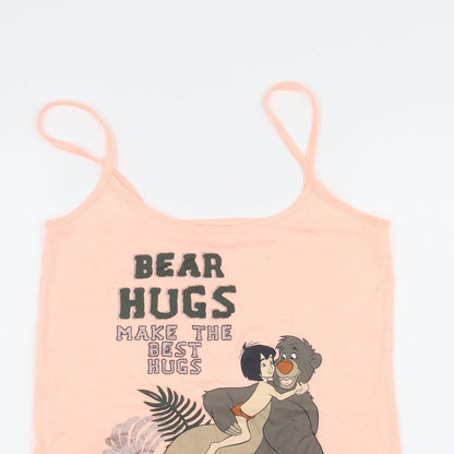Preloved Disney Womens Pink   Basic Tank Size S  - DISNEY - Detail