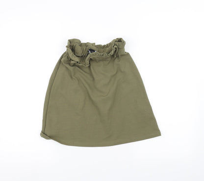 New Look Womens Green   A-Line Skirt Size 6