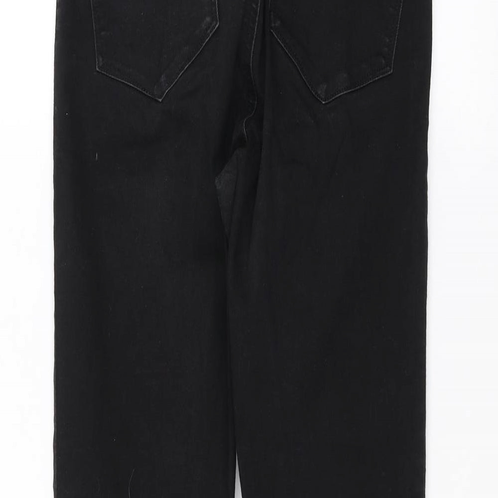 Denim & Co. Womens Black  Denim Skinny Jeans Size 12 L25 in