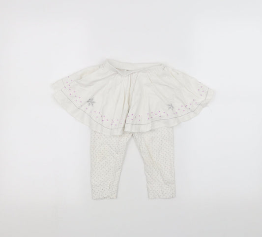Cutey Couture Baby White   Babygrow One-Piece Size 18 Months