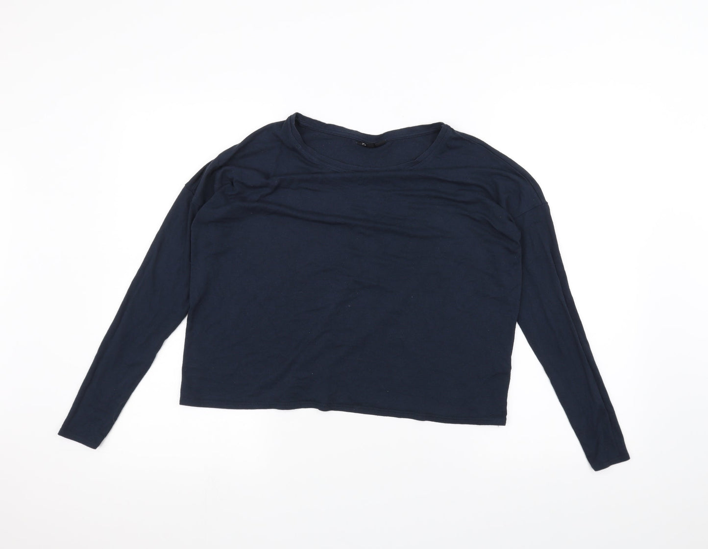 Topshop Womens Blue   Basic T-Shirt Size 8